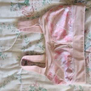 GUC Zella Pink Leopard Print Sports Bra